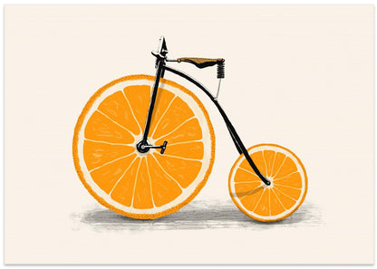 Vitamin | Orange fruit bike