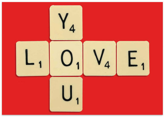 Love You Quote Print