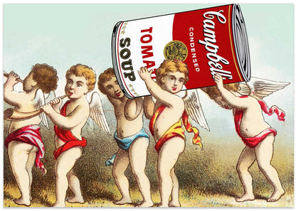 We Have a Snack Campbell Soup Art Print