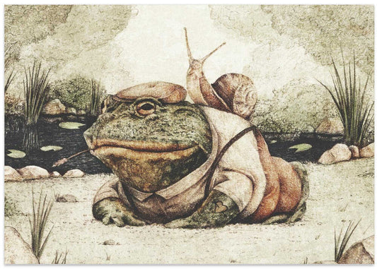 Frog Dressed In Gentlemanly Attire
