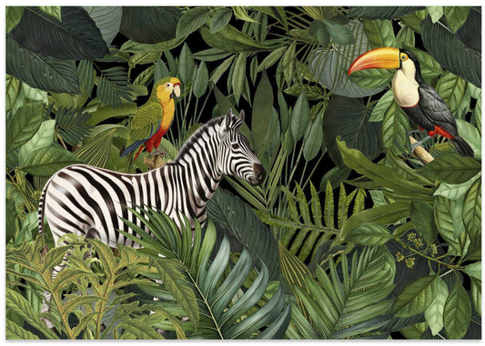 Vibrant Jungle Wildlife