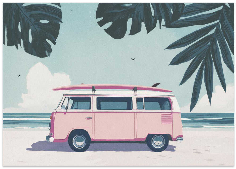 Vintage Surf Van