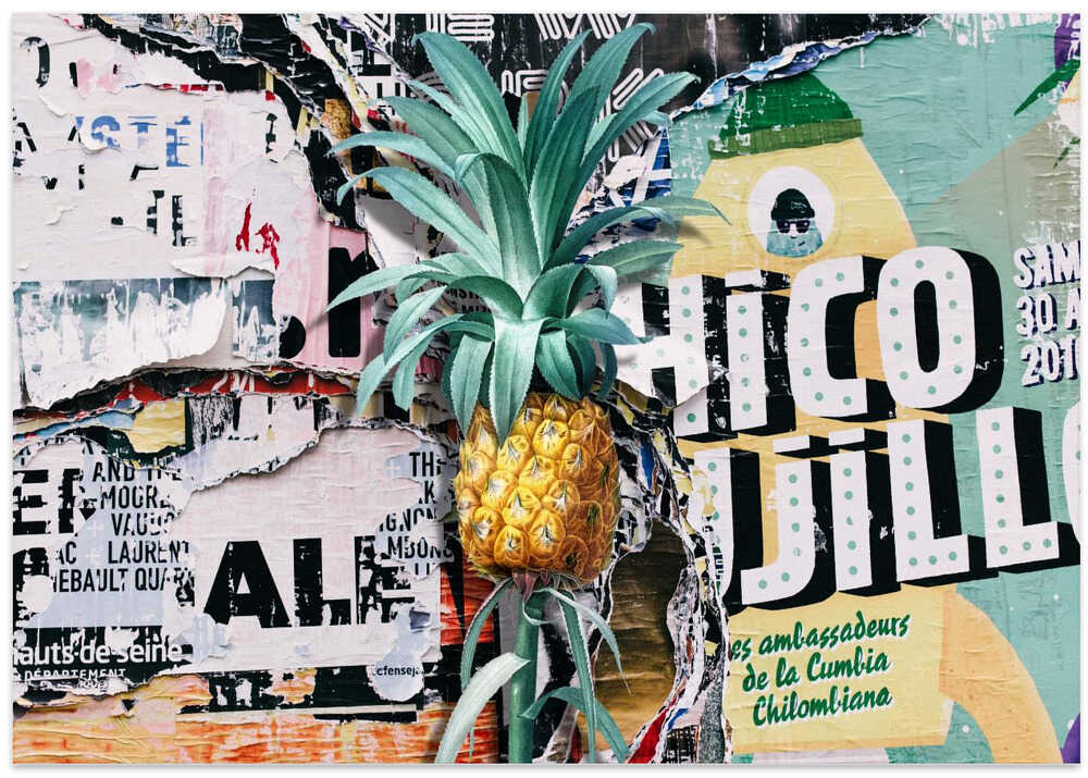 Pineapple Street Collage