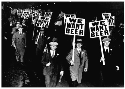 We Want Beer Protest