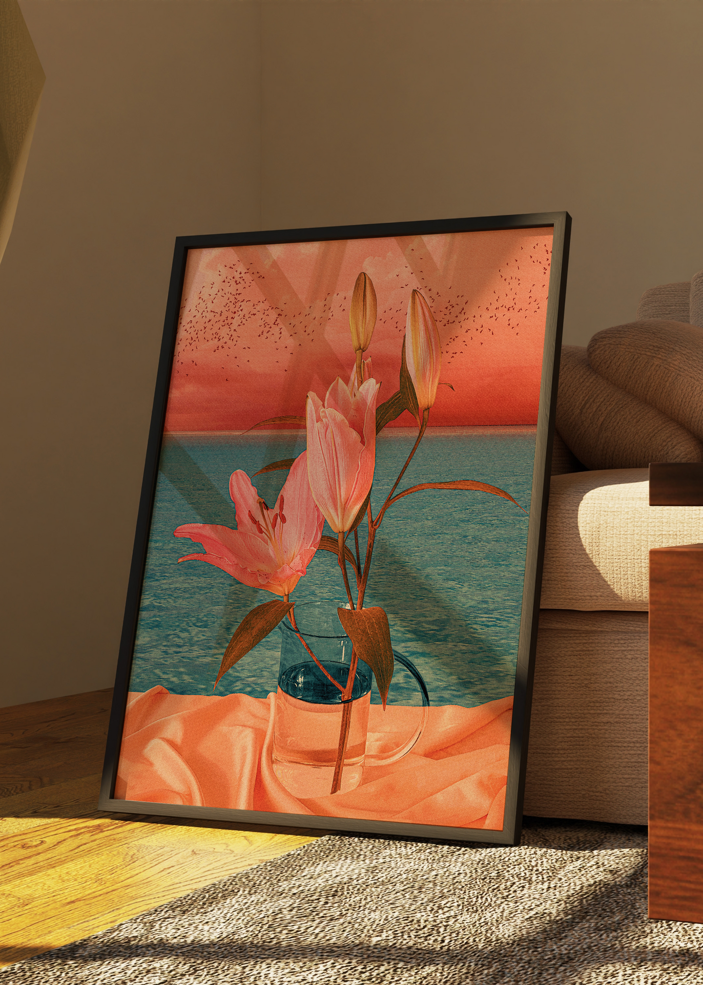 Still Life Floral Peach By CosmoZach