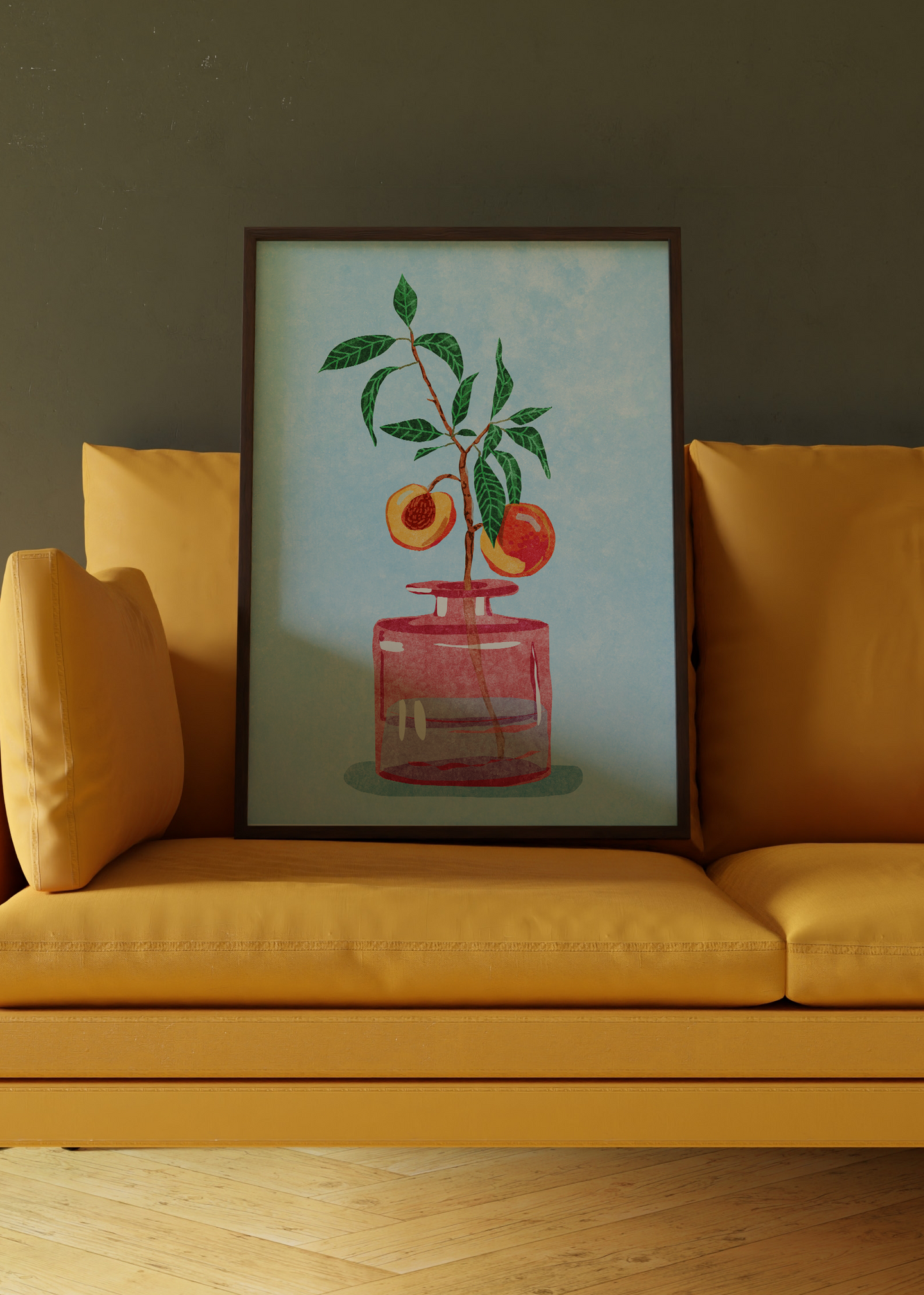 Peach Tree in Vase By Raissa Oltmanns