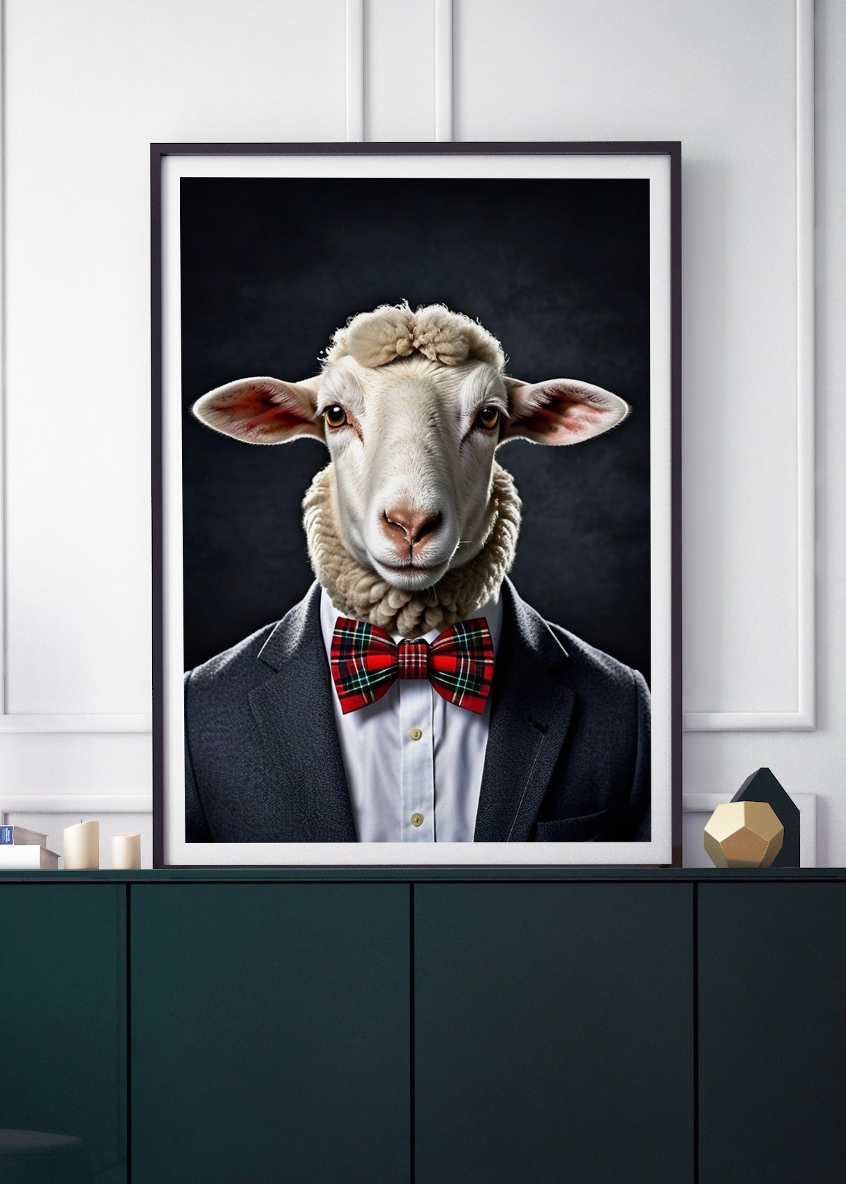 Steve The Sheep | Quirky Sheep Portait
