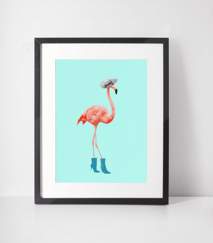Fashion Trending Flamingo Print