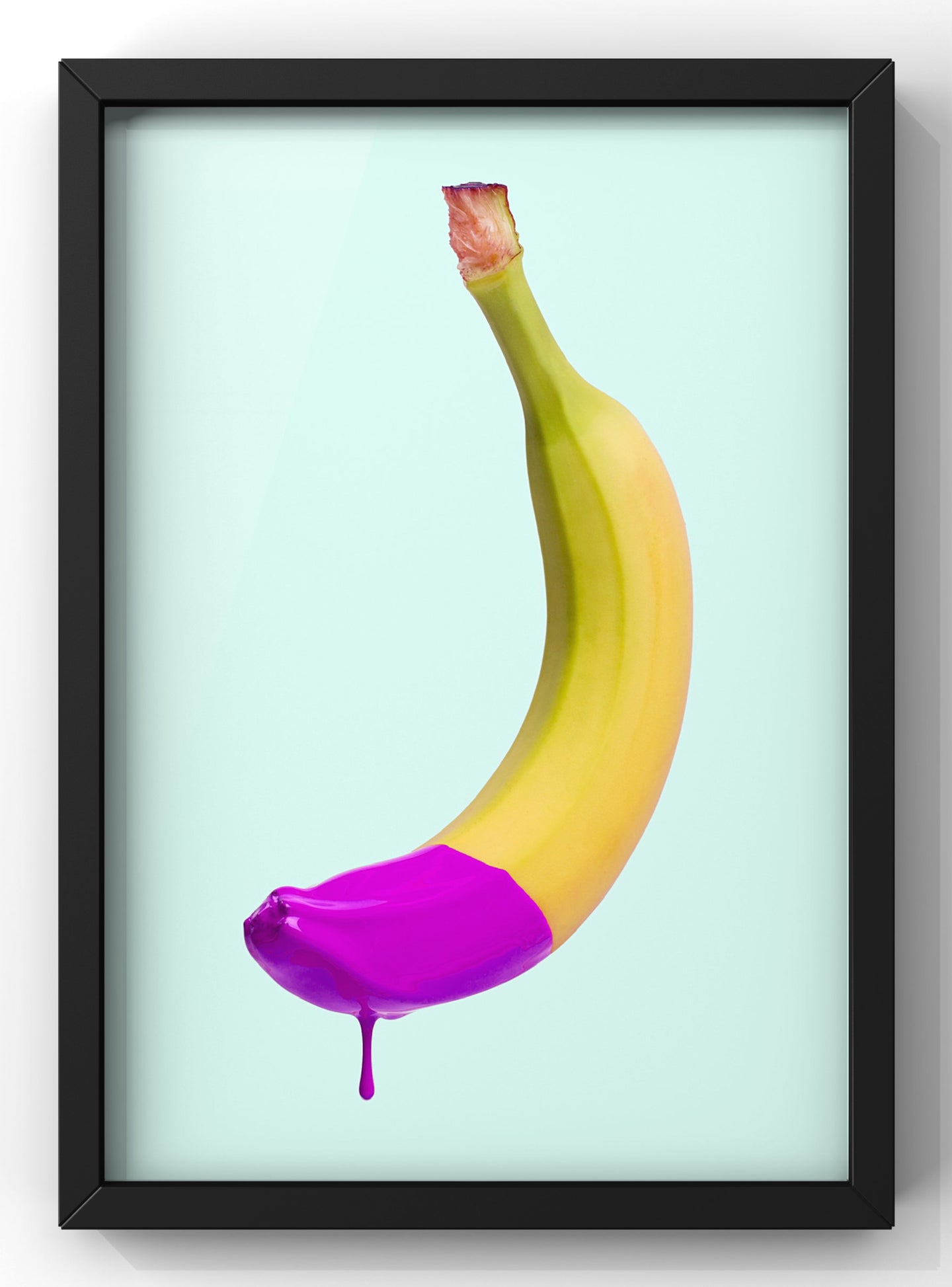 Quirky Banana Paint Wall Art