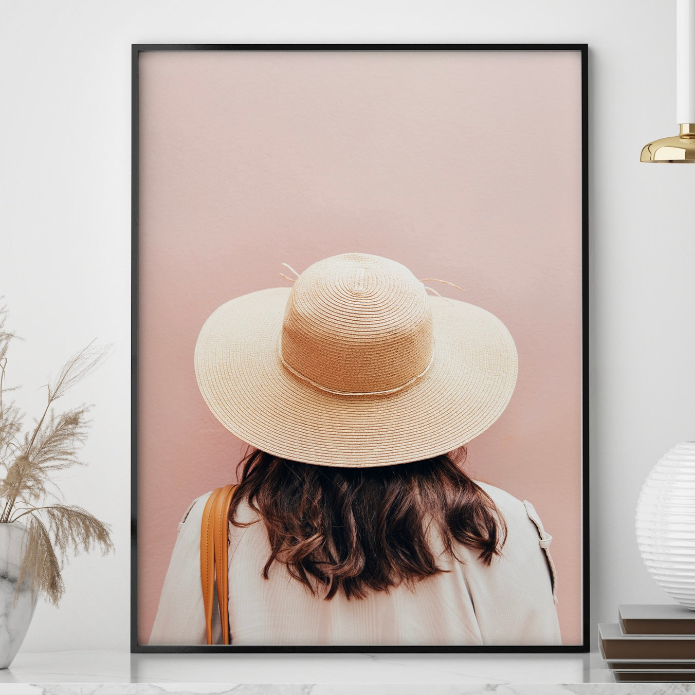 Fashion Hat Print | Chic Style Wall Art
