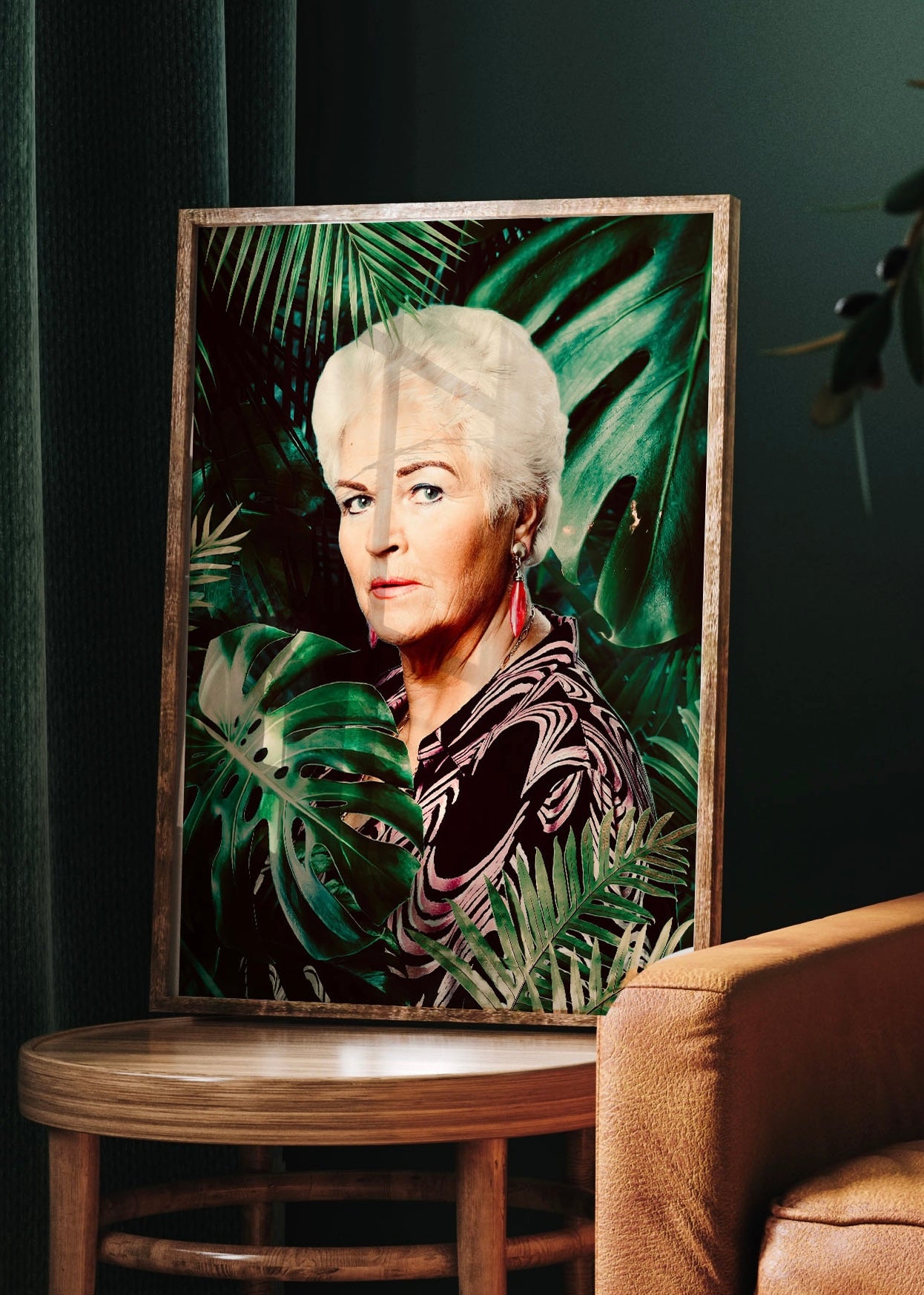 Jungle Pat Butcher Print | Funny alternative Wall Art