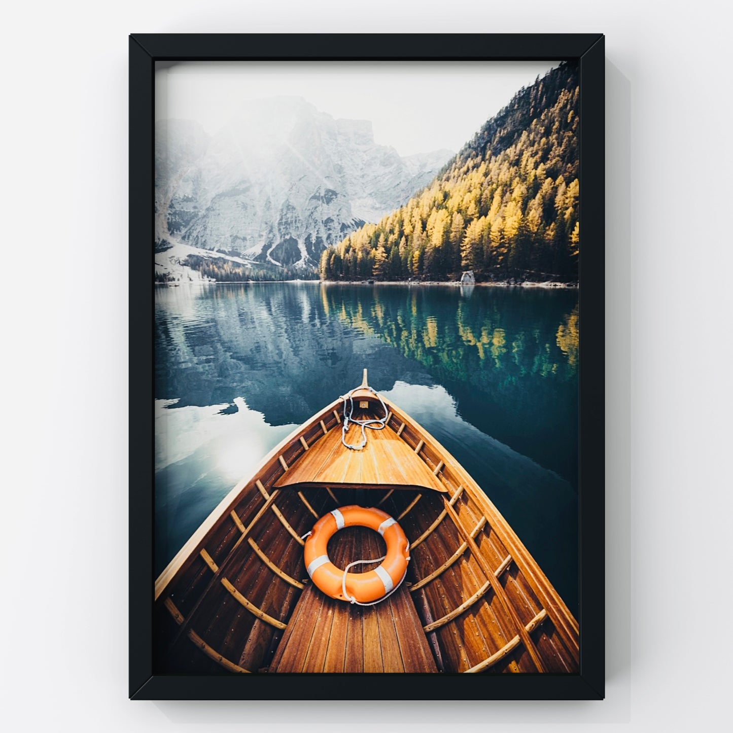 Lake Boat Wall Art Photography