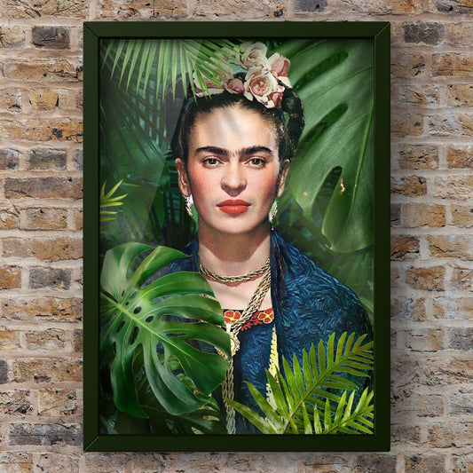 Frida Kahlo Print | Jungle Wall Art