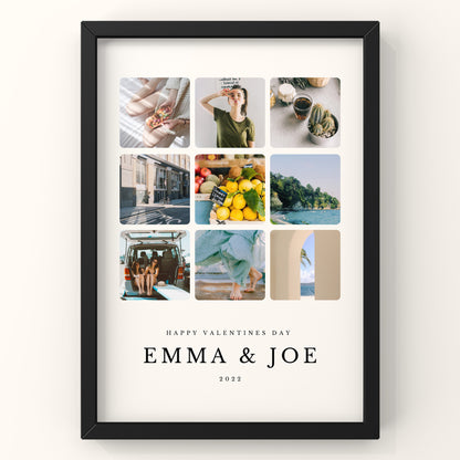 Personalised Photo Tiles Print