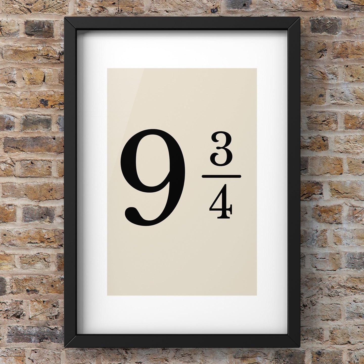 Platform 9 3/4 Harry Potter Print
