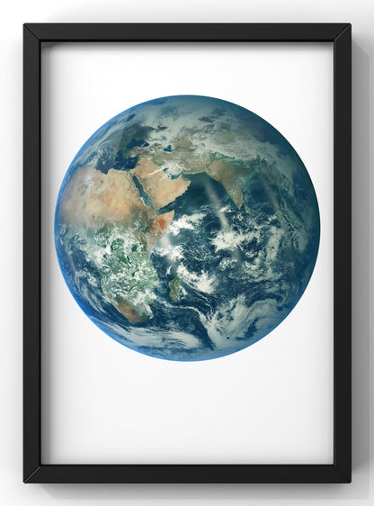 Minimal Earth Print