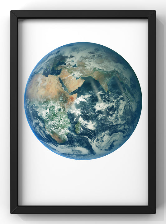 Minimal Earth Print
