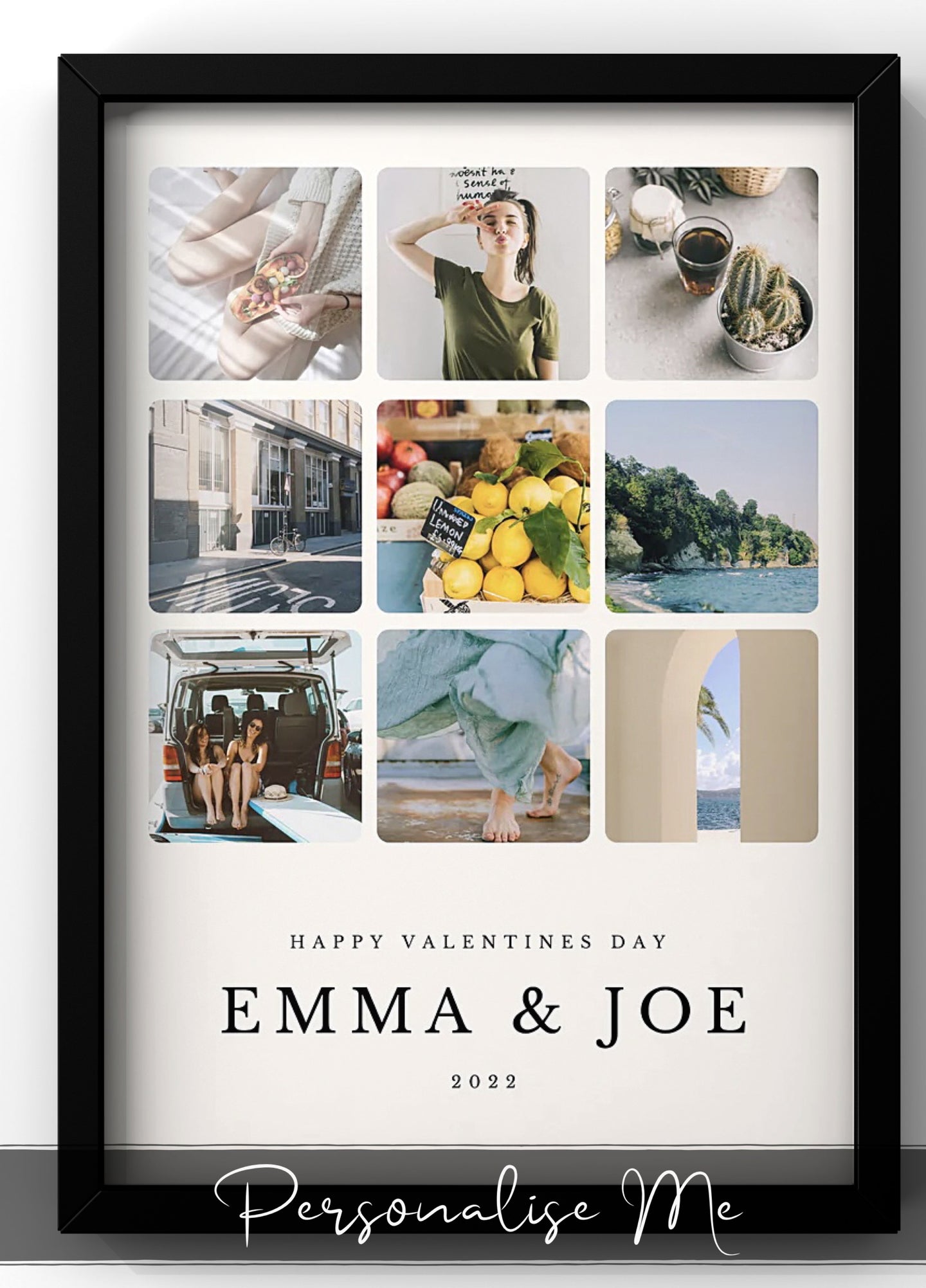 Personalised Photo Tiles Print