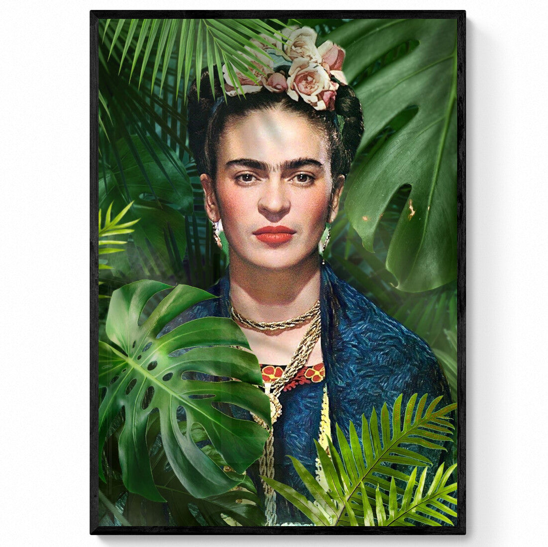 Frida Kahlo Print | Jungle Wall Art