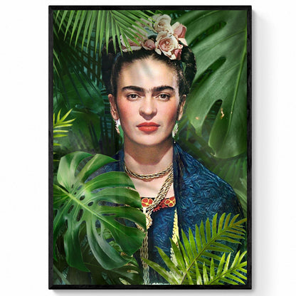 Frida Kahlo Print | Jungle Wall Art