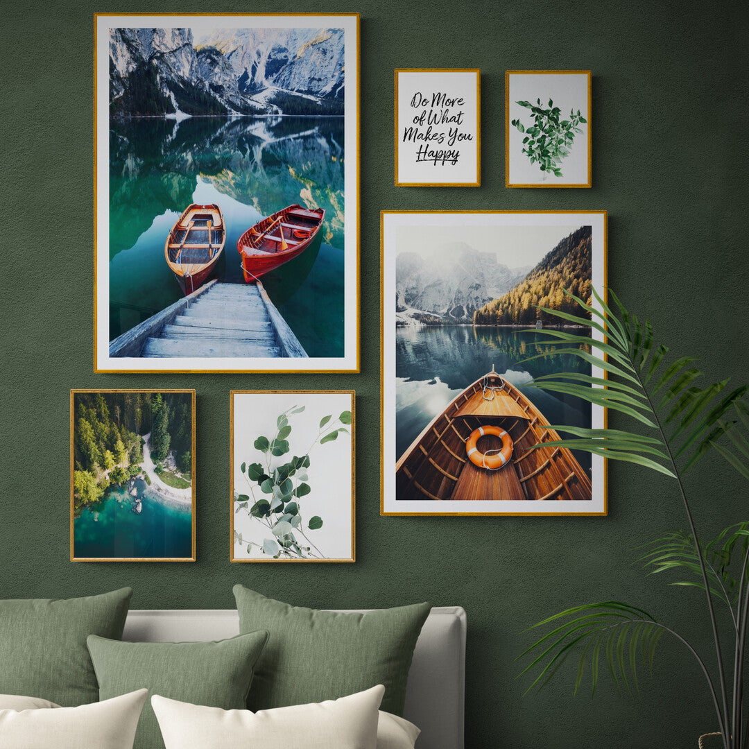 Lake Boat Wall Art Photography