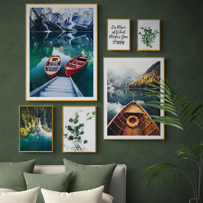 Lake Boat Wall Art Photography