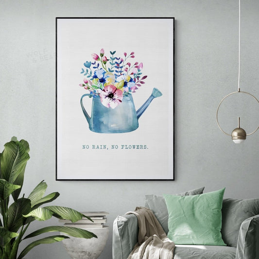 No Rain Flowers Print