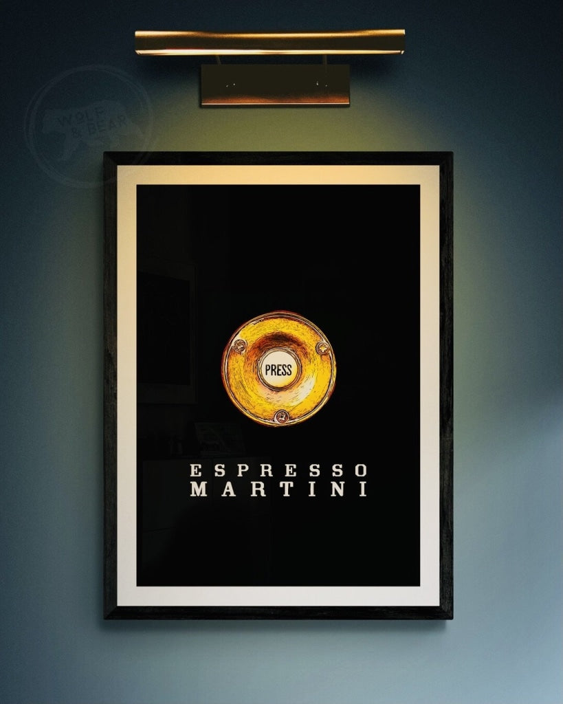 Press For Expresso Martini Print