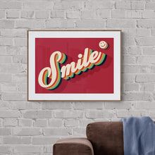 Load image into Gallery viewer, Smile Print
