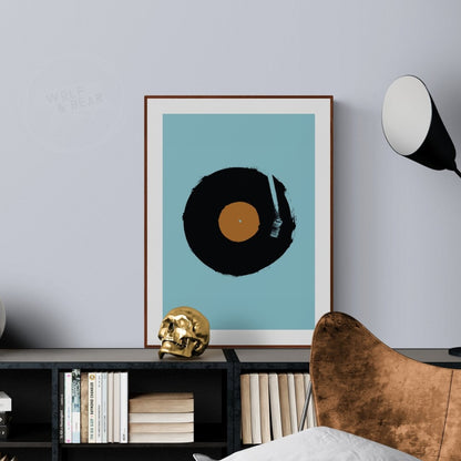 Vinyl Scratch Print