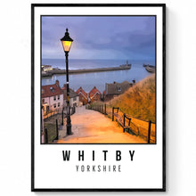 Load image into Gallery viewer, Whitbys 199 Steps Illustration Print
